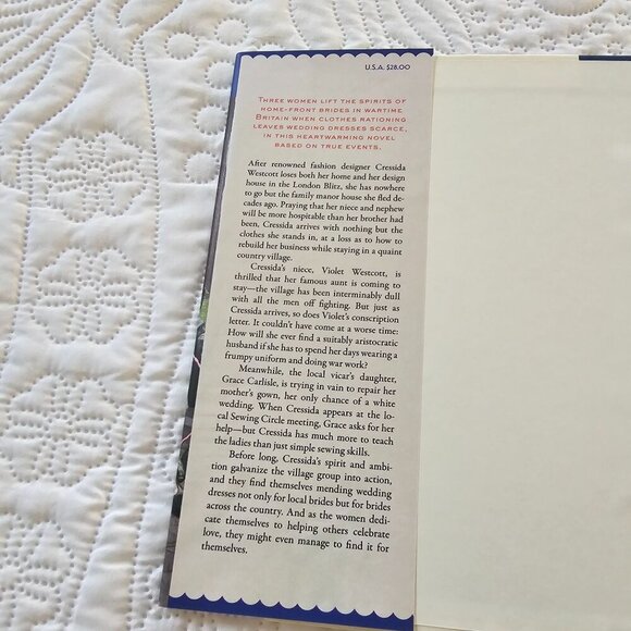 The Wedding Dress Sewing Circle Novel By Jennifer Ryan, Hardcover - Picture 4 of 10